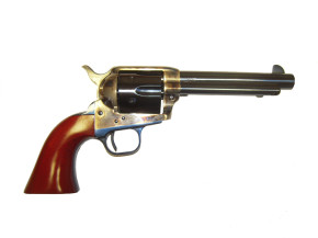 Westernrevolver Hege SAA, gebläut, 9mm R Knall