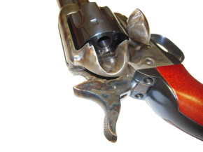 Westernrevolver Hege SAA, gebläut, 9mm R Knall
