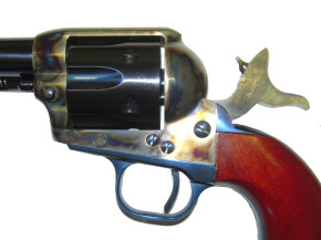 Westernrevolver Hege SAA, gebläut, 9mm R Knall