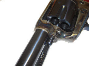 Westernrevolver Hege SAA, gebläut, 9mm R Knall