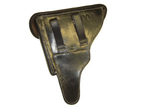 Passform Pistolentasche für Pistole 08 echt Leder (Repro)