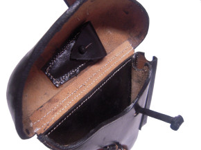 Passform Pistolentasche für Pistole 08 echt Leder (Repro)