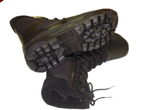 TACTICAL STIEFEL LEDER/CORDURA SCHWARZ