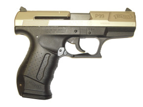 Walther P99, vernickelt, 9mm P.A.K.