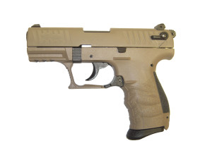 Walther P22Q, Flat Dark Earth, Gas-Signalpistole