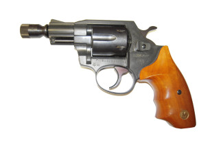 Signalrevolver Mercury M1 mit Holzgriff