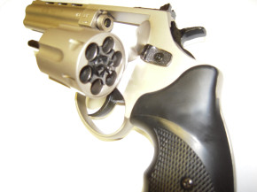 Ekol Revolver Viper 4,5`, vernickelt, Stahltrommel