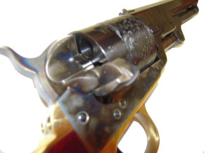 Westernrevolver Hege 1851 Navy kurz, 9mm R Knall