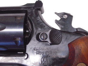 Gasrevolver Erma EGR 77 lang, Kaliber 9mm R Knall