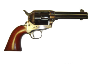 Westernevolver Hege SAA 1873, brüniert, 9mm R Knall