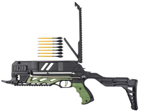 SOBEK Repetierarmbrust grün 80 lbs mit 7-Schuss-Magazin