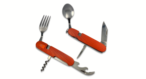 PUMA TEC camping tool, Multitool rot