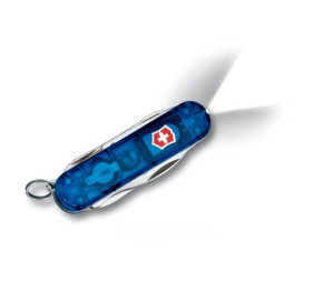 Midnite Manager Victorinox blau transparent