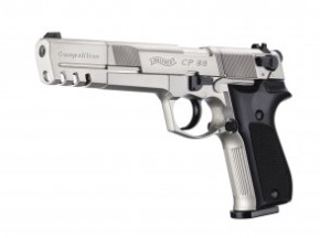 Walther CP88 Competition, vernickelt mit Kunststoffgriffschalen