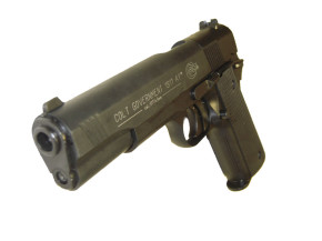 Colt Government 1911 A1, brüniert, 4.5mm Diabolo Co2