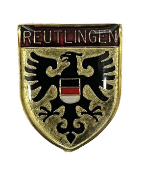 Hutnadel Reutlinger Wappen Rot