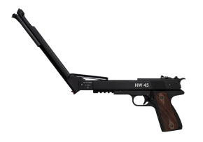 Weihrauch Luftpistole HW 45 brüniert Kaliber 4,5 mm