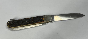 G.Gräfrath Jagdtaschenmesser Hirschhorn