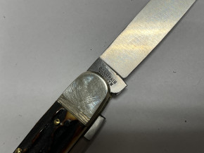 G.Gräfrath Jagdtaschenmesser Hirschhorn