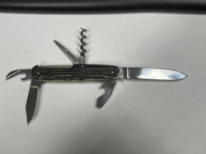 Taschenmesser 6 teilig von J.Moede mit Hirschhornbeschalung