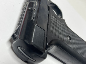 Sammlerpistole Reck P6s Kaliber 8mm K