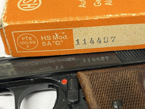 Sammlerpistole HS Modell 5 cal.8 mm