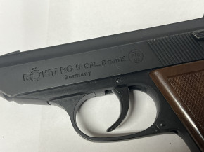 Röhm RG 9 Sammlerpistole cal 8 mm Beschuß 92