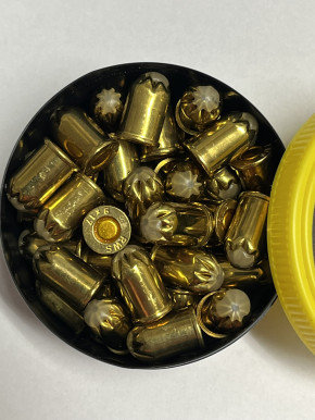 Kartuschen Kaliber 9x17 für Viehbetäubungsapparate Gelb