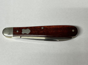 Hartkopf Taschenmesser einteilig mit Rotholz