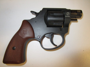 Original Röhm RG 46 brueniert Kaliber 6 mm Gas- Signalrevolver