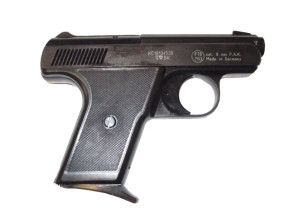 Reck Goliath, brüniert, 9mm P.A.K.
