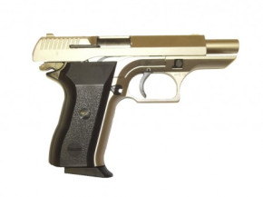 Model Record Mod. COP, vernickelt, 9mm P.A.K.