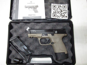 Smith & Wesson M&P 9C, FDE, 9mm P.A.Knall