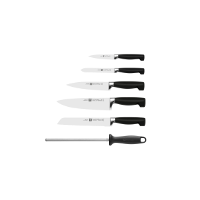 Zwilling VIER STERNE Messerblock, Bambus, 7-tlg.