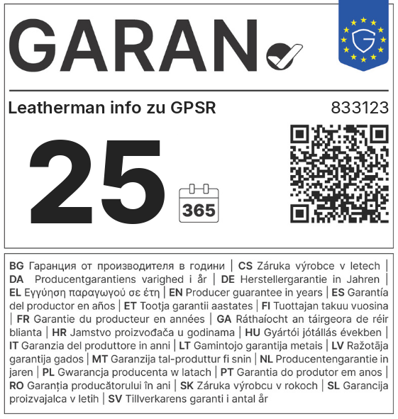 Garantielabel